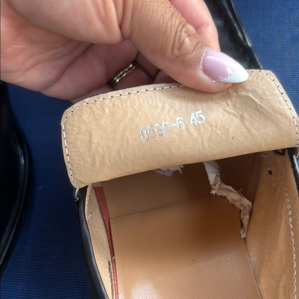 Prada Black Loafers with Decorative Buckles - Picture 4 of 6